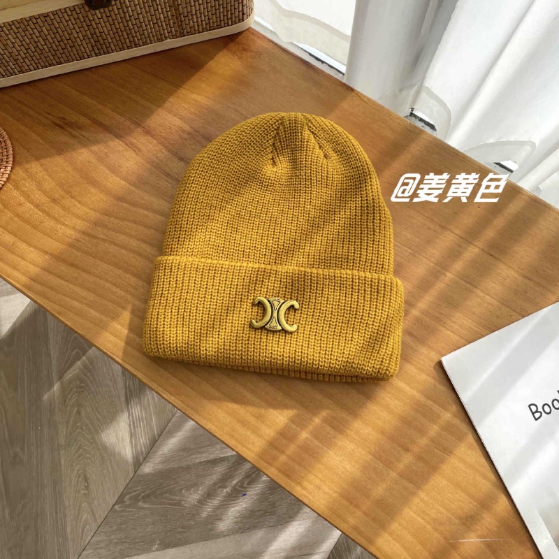 Mũ Len Dệt Kim Giữ Ấm Thời Trang Dành Cho Cặp Đôi