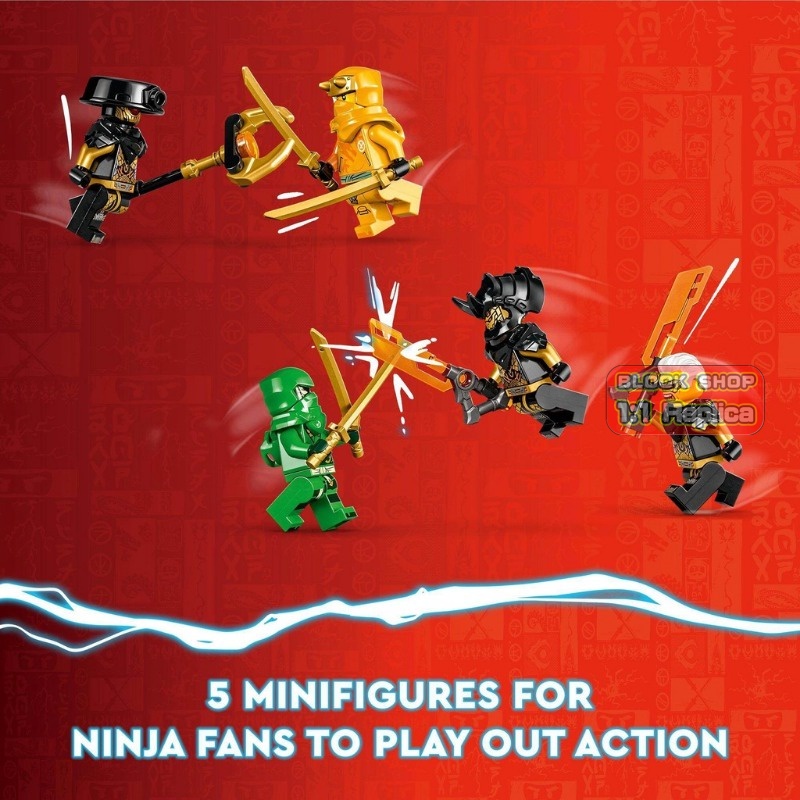 Bộ Đồ Chơi Lắp Ráp ninja team 71794 750 Mảnh Cho Bé