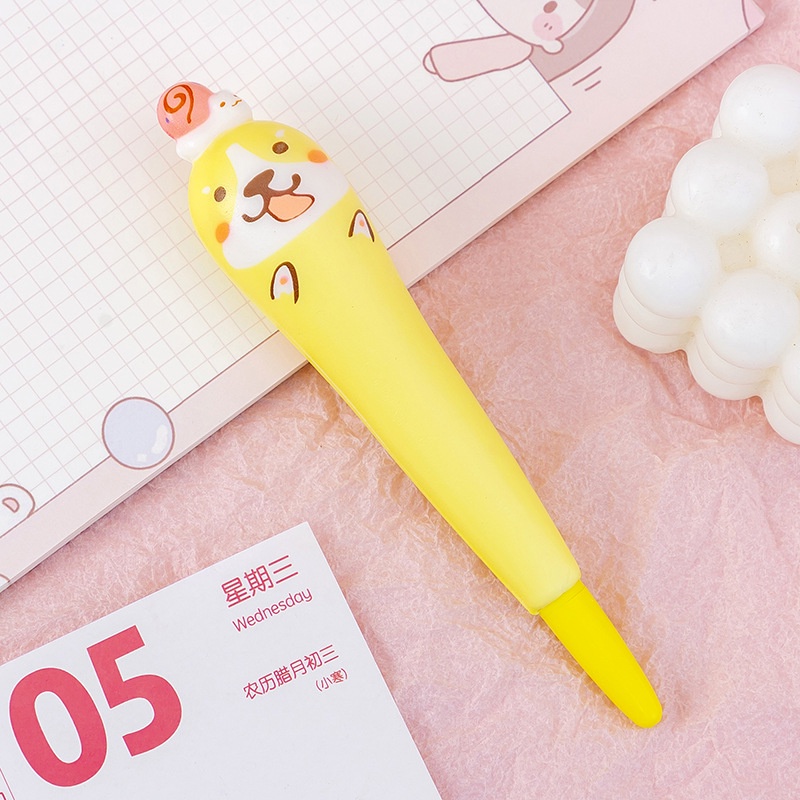 Dễ Thương Bút Nhấn Giảm Căng Thẳng Mềm Mại Hoạt Hình Đáng Yêu Cho Học Sinh
