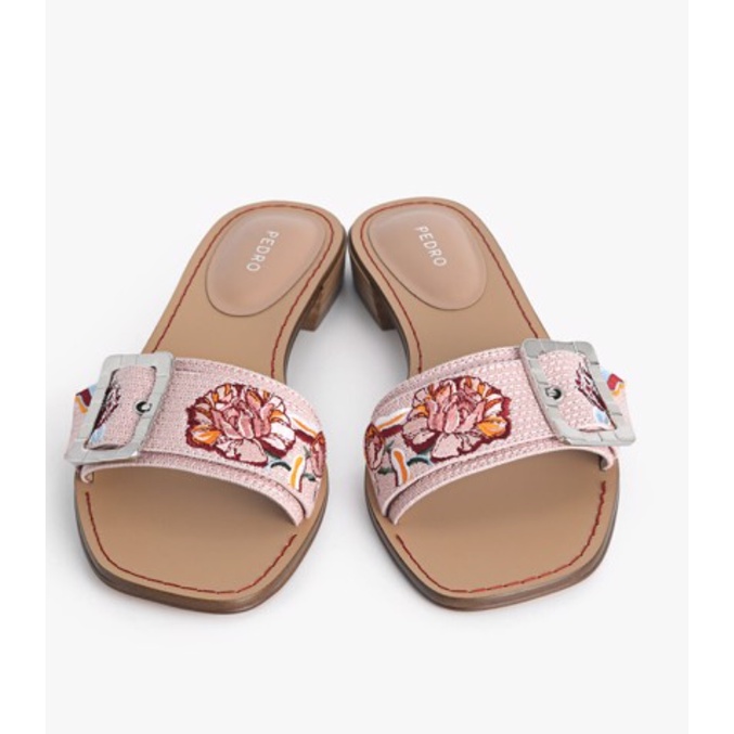 Giày sandals PEDRO nữ quai ngang PW1-65490154