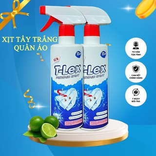 Xịt tẩy quần áo Tlex 500ml vô hại không gây kích ứng nhanh chóng tiện lợi