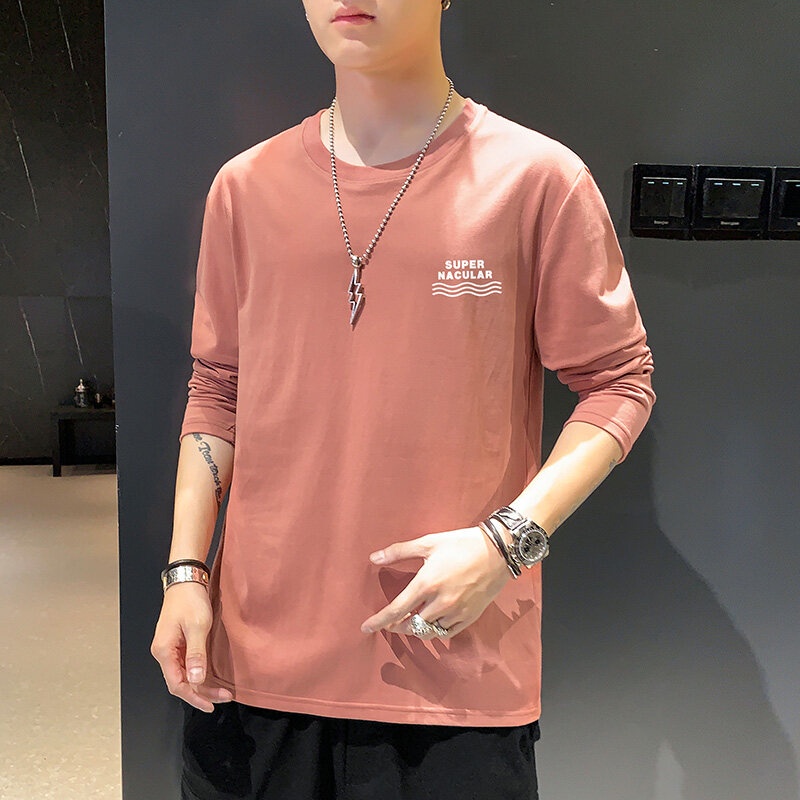 Áo Nỉ Nam Dài Tay Cổ Tròn Thời Trang Hàn