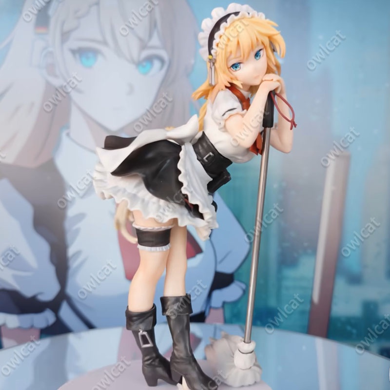 Mô Hình Nhân Vật Girls Frontline No.064 HK G36  20cm Maid Chief Bartender Meido Tyou Packed in Box PVC Model Rarely 4 Star Game Character Gr G36 Figure