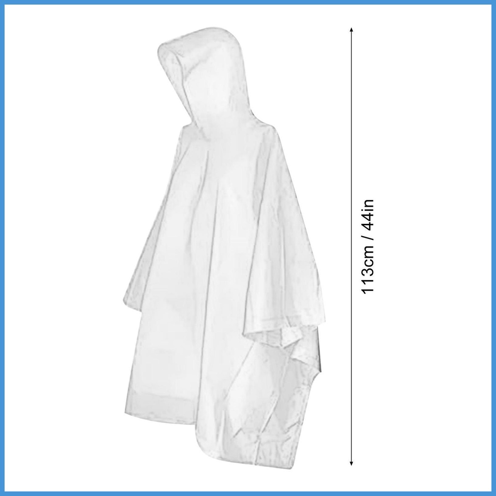 Áo Mưa Nhẹ Có Mũ Trùm Đầu Phong Cách Đi Mưa Nhẹ Nhàng Chống Nước Cho Nam Và Nữ luvn