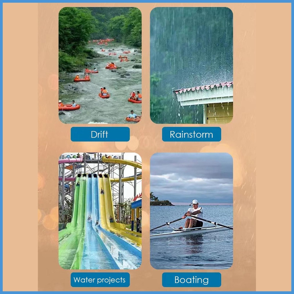 Áo Mưa Nhẹ Có Mũ Trùm Đầu Phong Cách Đi Mưa Nhẹ Nhàng Chống Nước Cho Nam Và Nữ luvn