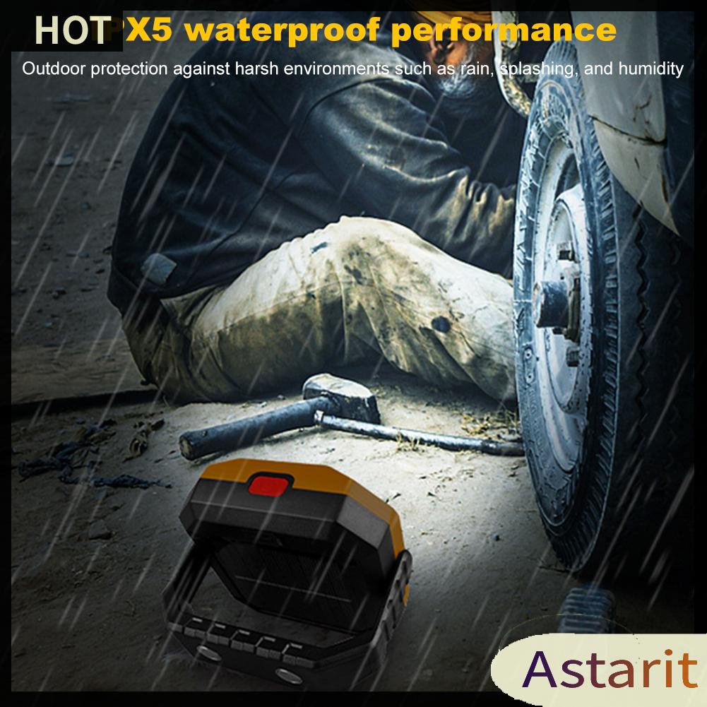 Đèn led cob Năng Lượng Mặt Trời 360 Ánh Sáng Trắng 500lm Dùng Để Sửa Chữa Ô Tô