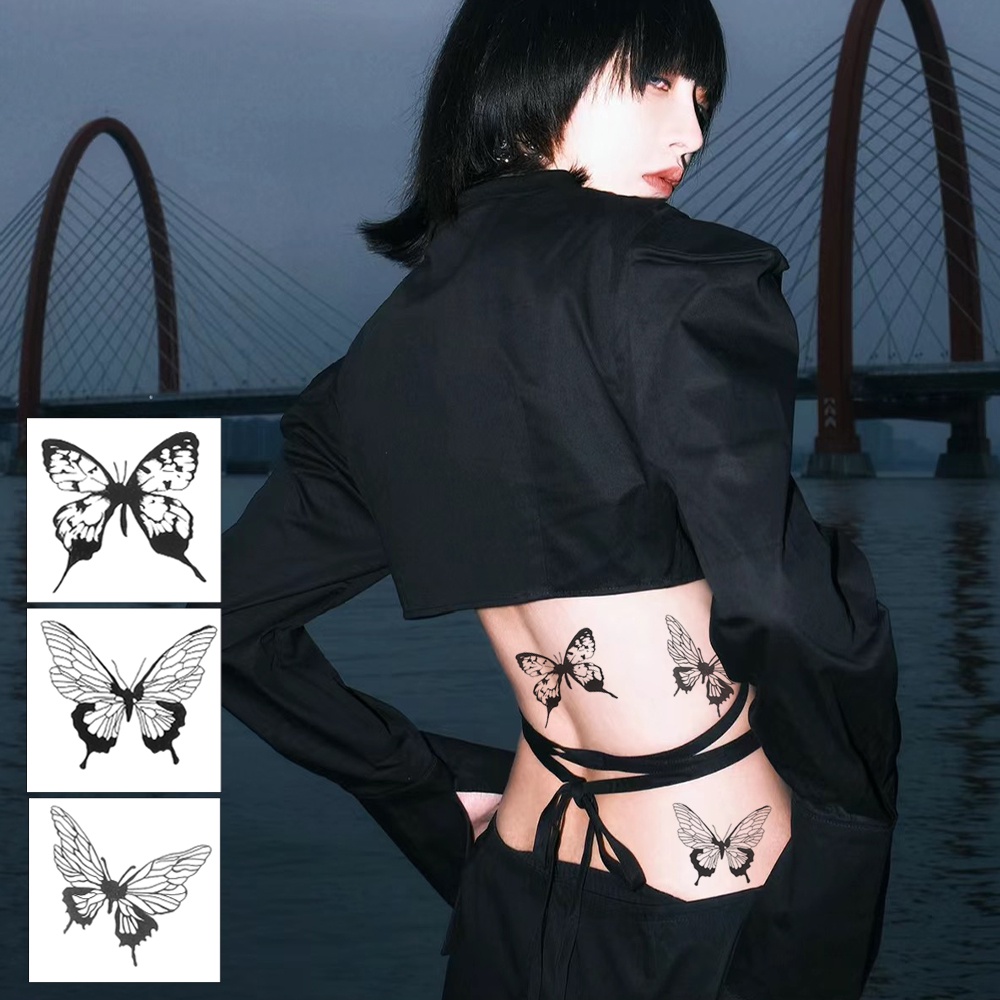 Hình Xăm Dán Tạm Thời Họa Tiết Hoạt Hình Chống Thấm Nước