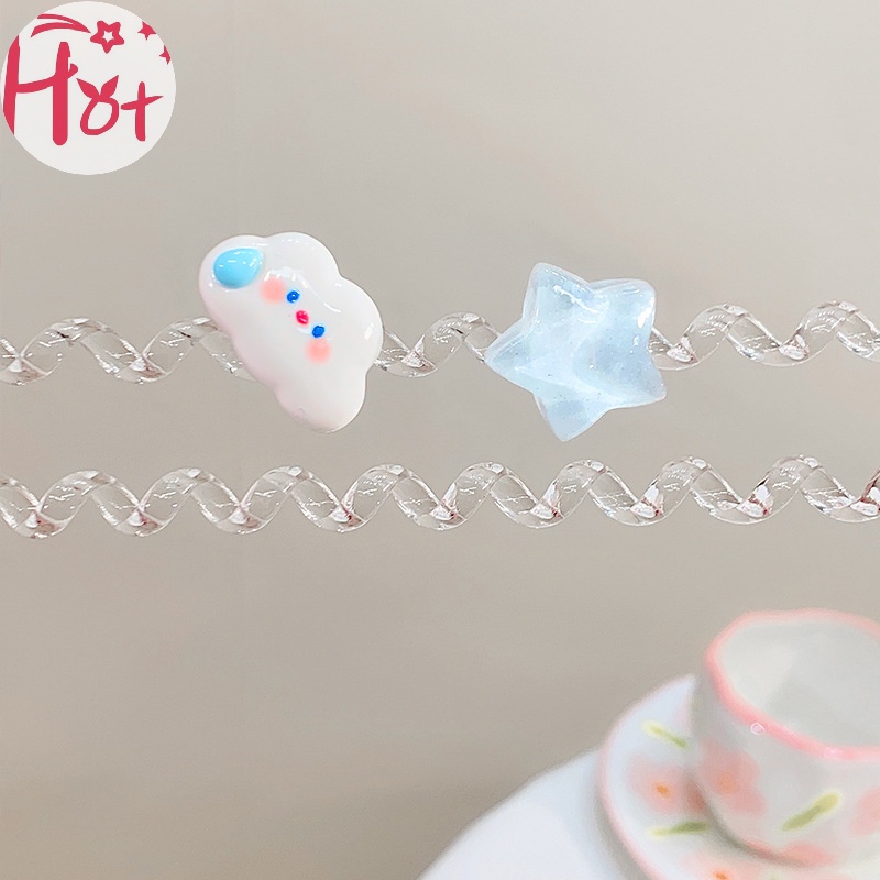 Jr Kẹp Tóc Hình Đám Mây / Ngôi Sao / Đám Mây Dễ Thương Cho Bé Gái vn