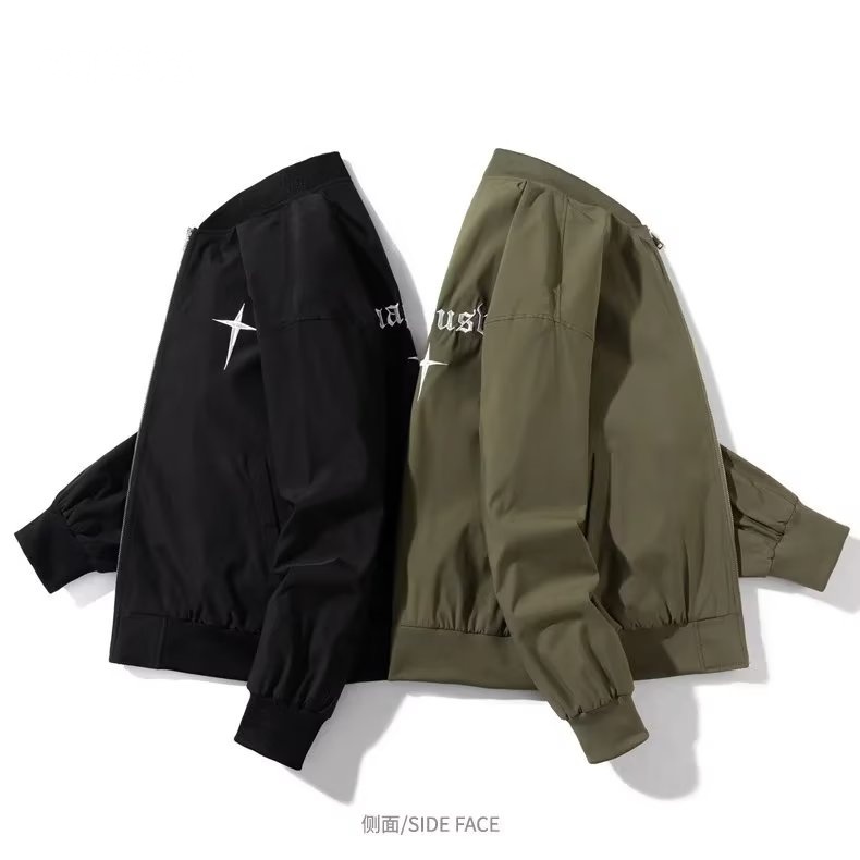 Myers Áo khoác nam và nữ chất lượng cao áo_khoác Zip rộng thoải mái 2023 NEW MJK2300CYO 41Z231013