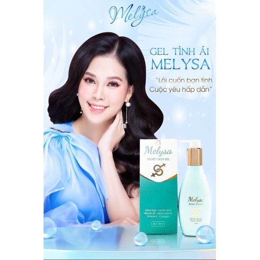 Gel vệ sinh hương nước hoa Pháp Melysa -  - Vệ sinh - Kháng Khuẩn - Làm hồng vùng kín nam nữ.
