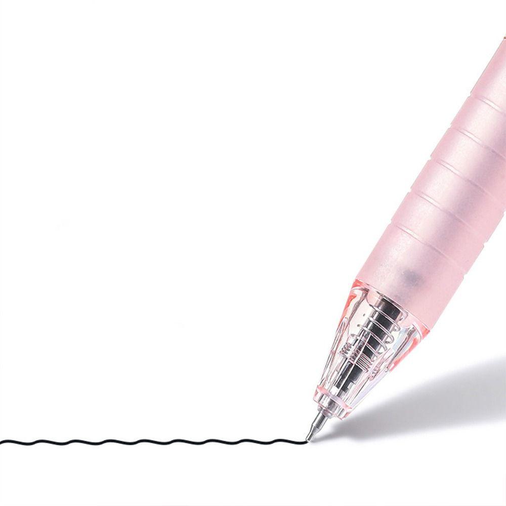 6 Cây Bút Bi Mực Đen Ngòi 0.5mm Nhanh Khô Kèm 1 Bút Bi