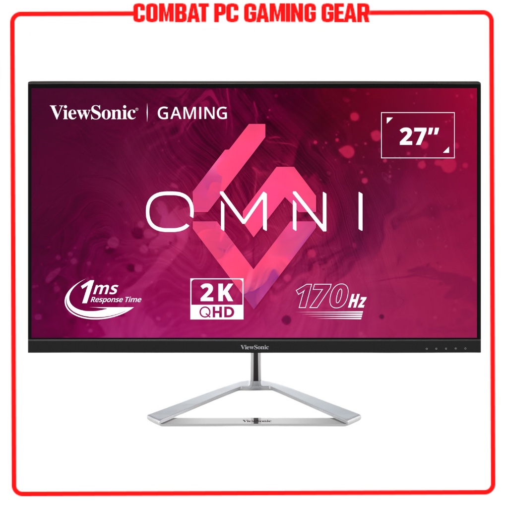 Màn hình ViewSonic VX2780 2K IPS 170Hz 1ms HDR10 FreeSync 2023
