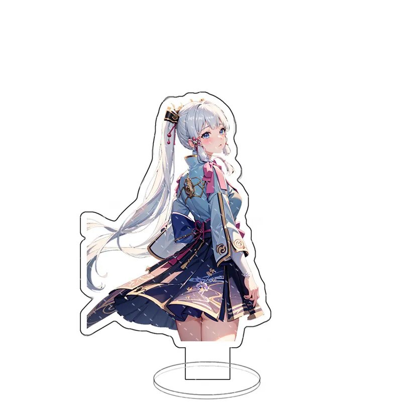 Mô hình Standee Anime Genshin Impact Scaramouche jhhikh Hutao Yelan Phụ kiện trang trí để bàn góc học tập
