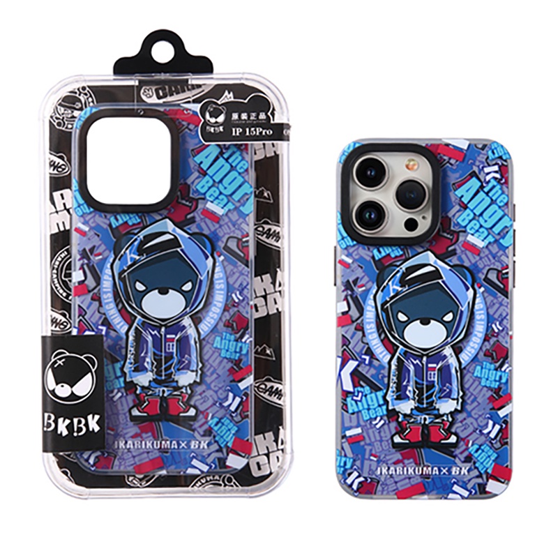 Ốp Điện Thoại Nhám Chống Sốc In Hình Gấu Cho iphone 15 pro max 15 pro / 15