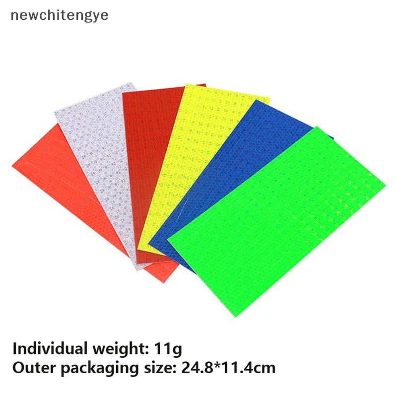 Miếng Dán Phản Quang Trang Trí Bánh Xe Đạp / Mô Tô An Toàn Tiện Dụng