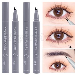 Bút kẻ mắt dạng lỏng / bút kẻ mắt 2 đầu ngòi siêu mỏng / bút kẻ lông mi dưới / lông mày không thấm nước