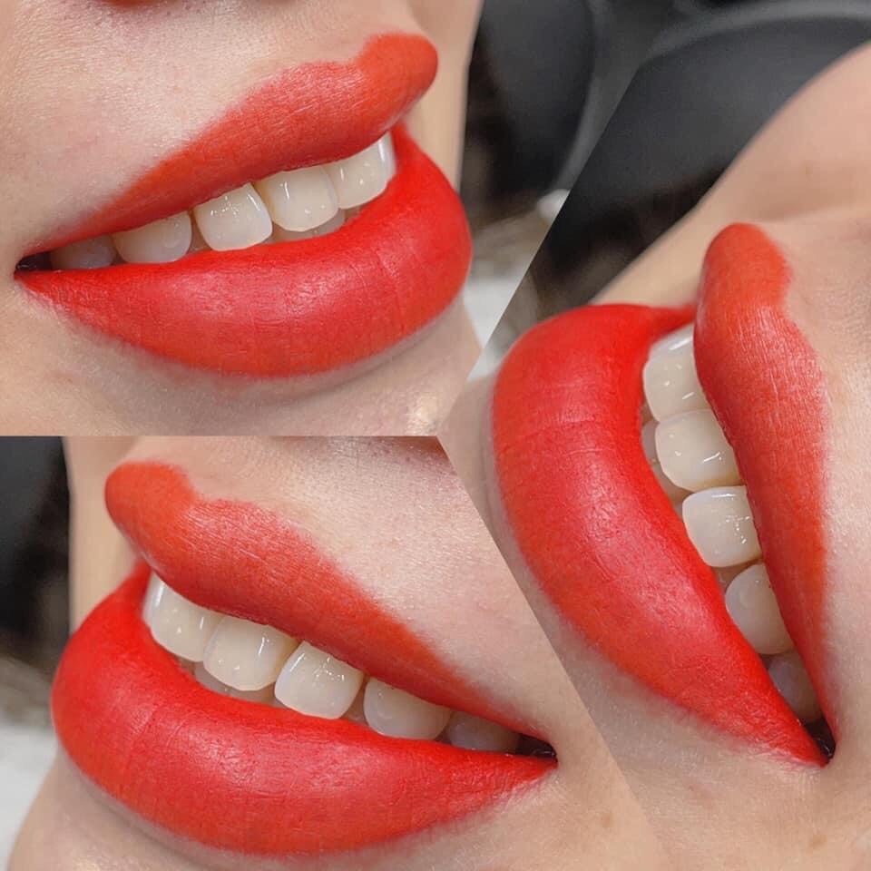 Mực Phun Xăm Bong Đậm Màu Tươi Hoa Tít Hoa Đào PXTM