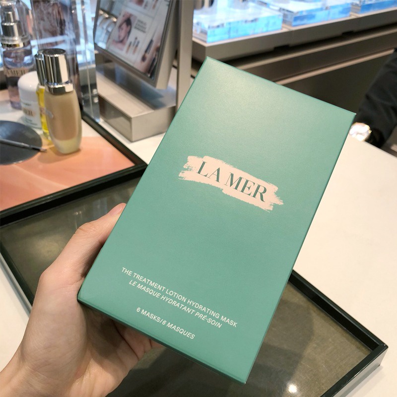 La mer Set 6 Mặt Nạ Cô Đặc Dưỡng Ẩm Tái Tạo Làm Sáng Da