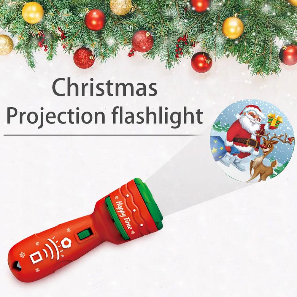 Đèn Pin Chiếu Hoạt Hình Dễ Thương Cho Bé Q7A55