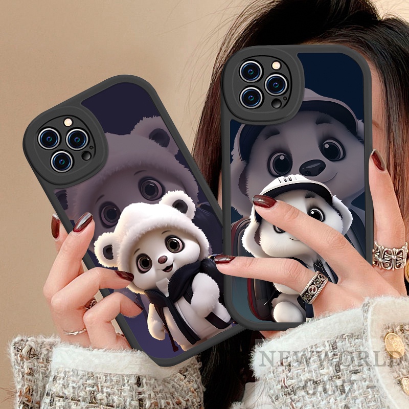 Ốp Điện Thoại Dẻo Họa Tiết Hoạt Hình Cô Gái Dễ Thương Cho iphone 15 14 13 12 11 pro x xs max 6 6s 7 8 plus x79