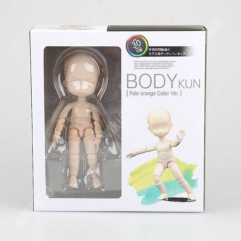 Figma Mô Hình Đồ Chơi Nhân Vật kun body chan shf Màu Đen Cam Phiên Bản shfiguarts