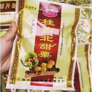 Hạt dẻ bóc vỏ sẵn tẩm mật ong quảng tây 100g gói
