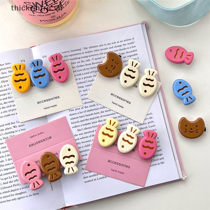 Set 1 / 3 Kẹp Tóc Hình Cá Dễ Thương Cho Bé Gái vn