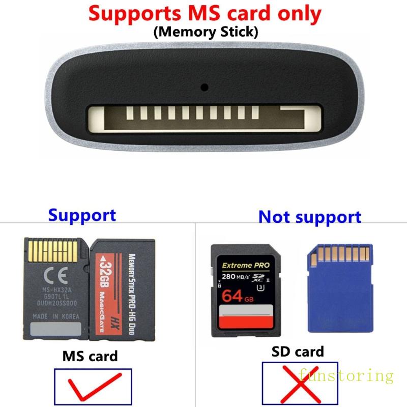 Đầu Đọc Thẻ Nhớ Đa Năng Cổng usb type-c Sang ms