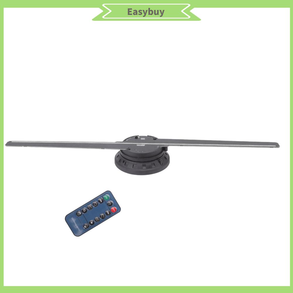 Easybuy Màn hình ba chiều 3D Máy chiếu ảnh không khí LED 224 cho cửa hàng triển lãm quảng cáo 100‑240V 16 5 inch