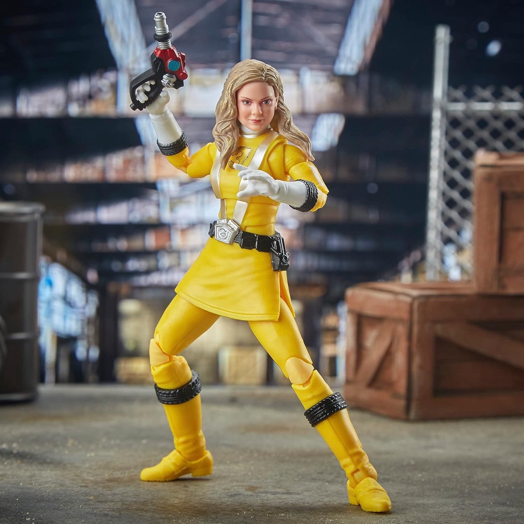 Mô hình nhân vật Hasbro⚡Power Rangers Lightning Collection⚡6- inches RPM Yellow Ranger - Full Team
