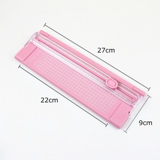 Bàn cắt giấy khổ A4 mini Deli tiện lợi - cắt được giấy 300gsm - có thể điều chỉnh kích thước -an toàn khi sử dụng INGRI