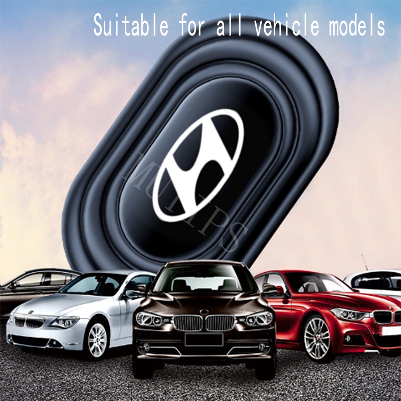 Hyundai Set 12 Miếng Dán Silicon Giảm Tiếng Ồn Chống Va Chạm Cho Cửa Xe Hơi creta stargazer grand i10 kona tucson h1 santa fe ioniq 5