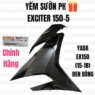 Yada-ex150-đen bóng-5 yếm sườn phải