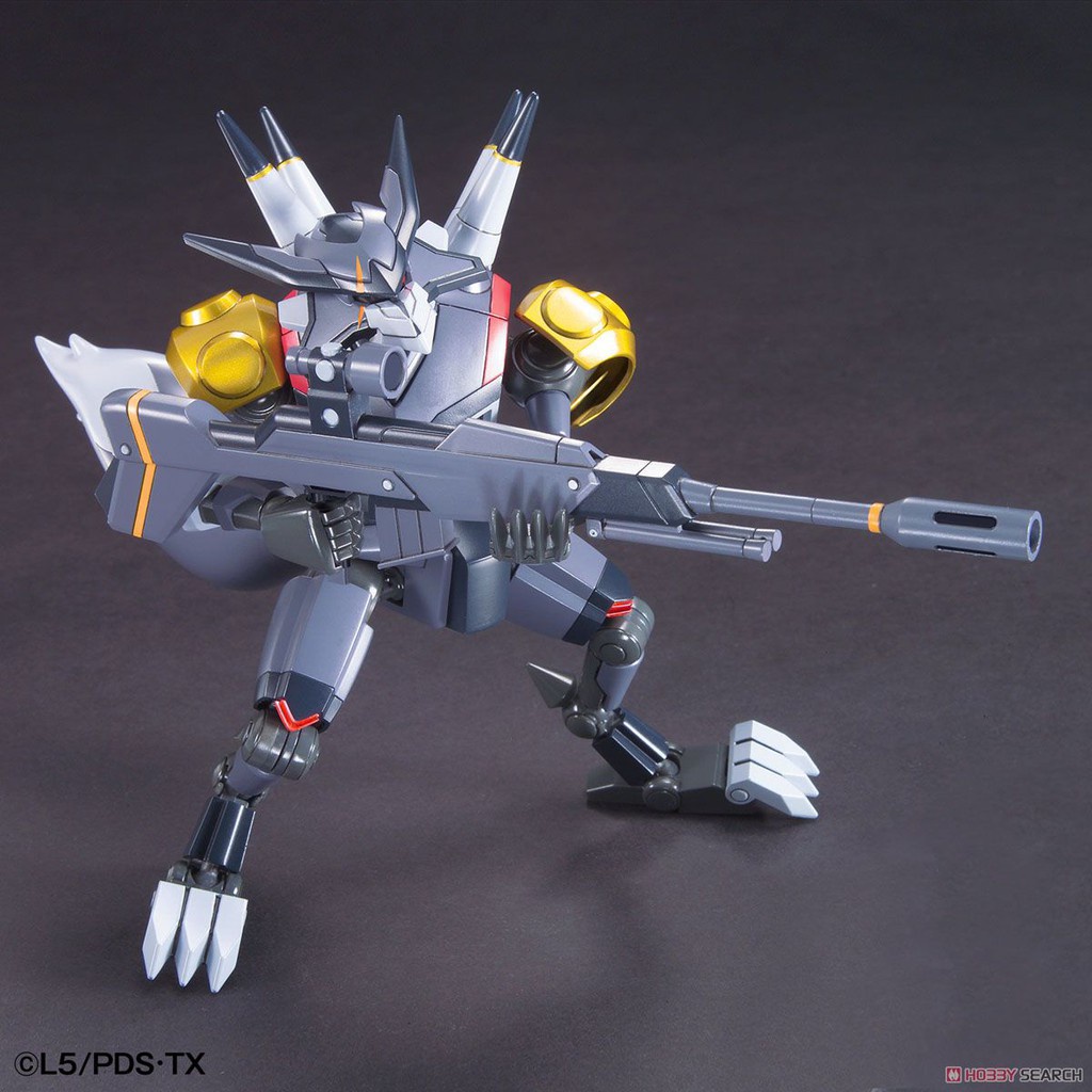 Mô hình lắp ráp LBX Hunter Plastic model Bandai - GundamGDC TẶNG MÓC KHÓA