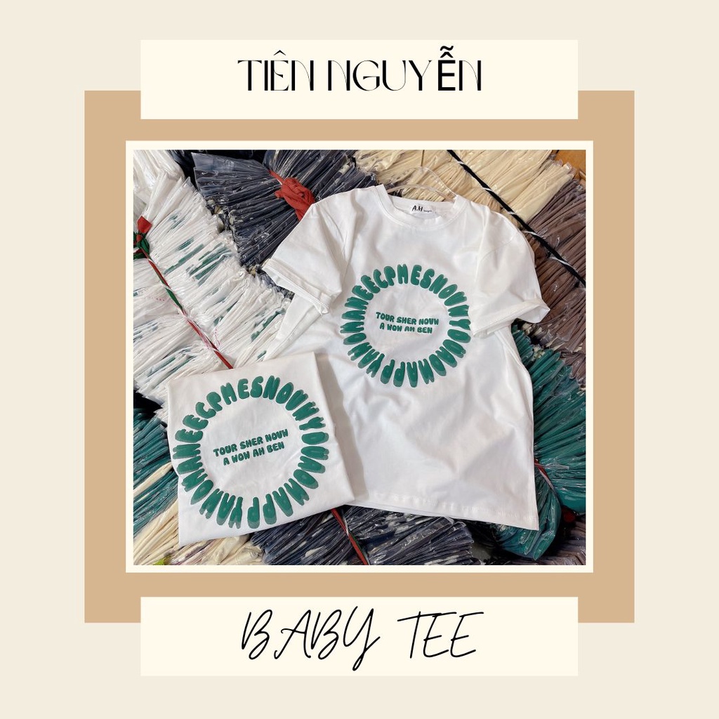 ÁO THUN PHOM BABY TEE A40 BIG SIZE 55-90KG