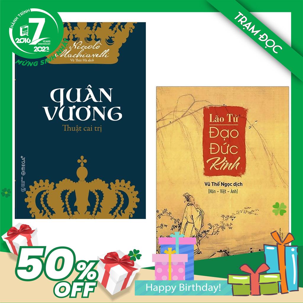 Sách - Quân Vương + Lão Tử Đạo Đức Kinh