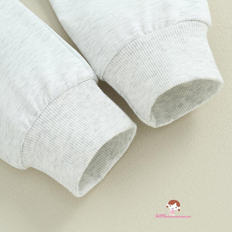 Set Đồ Giáng Sinh 2 Món Gồm Áo Thun Tay Dài In Chữ + Quần Dài Co Giãn Cho Bé Trai