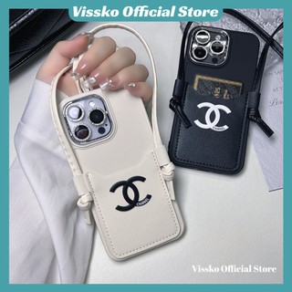 Ốp Điện Thoại Da Kèm Ngăn Đựng Thẻ Cho iphone 15 pro max 15 plus 14pro 13 promax 12 12pro 11 pro max 7 8 plus xr xs max x