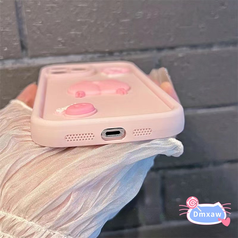 Ôp Điện Thoại Silicon Dẻo Hình Chú Heo Hồng Cho vivo v29 V27Pro v27e V25Pro V23Pro v23e 5g v21 v21s V20Pro x80 x70 X60Pro Vỏ