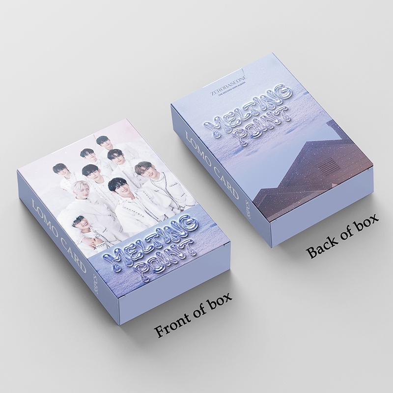 Hộp 55 Ảnh lomo card zerobaseone zb1 Thẻ