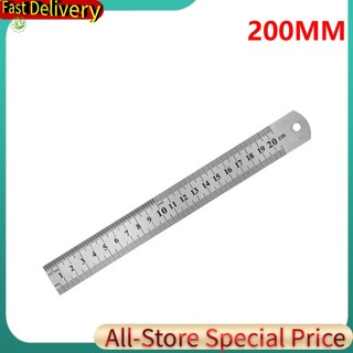 Thước kẻ thẳng đo chính xác bằng thép không gỉ 20cm 30cm 40cm