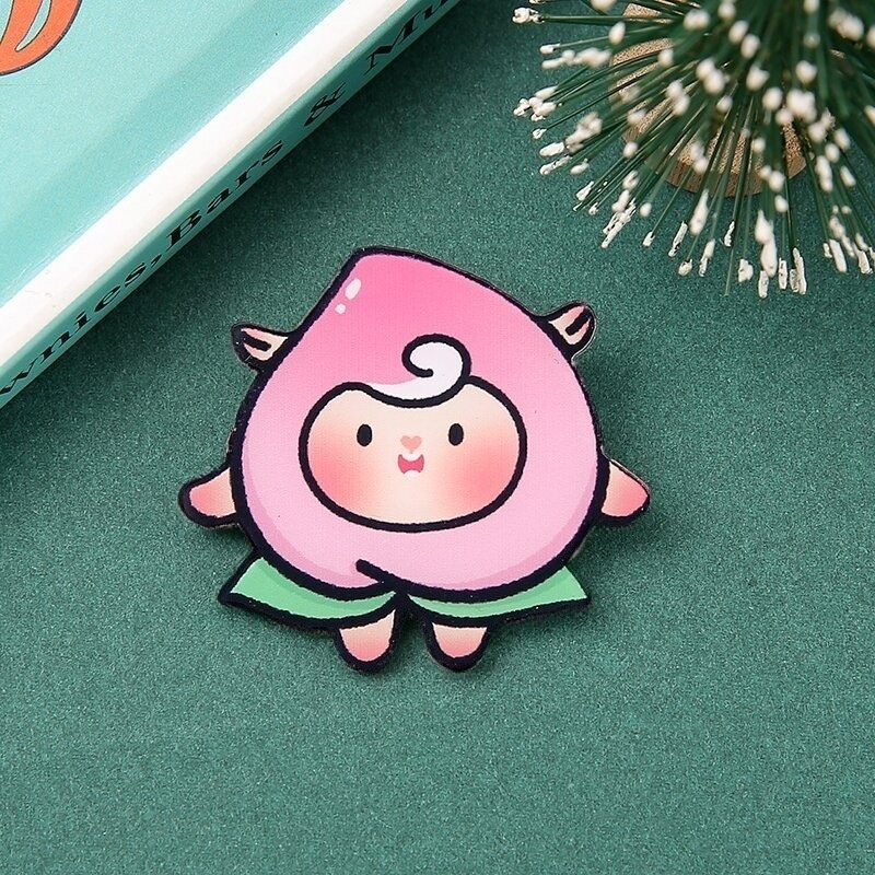 Trâm Cài Áo Hình Trái Cây Xinh Xắn Cho Nữ