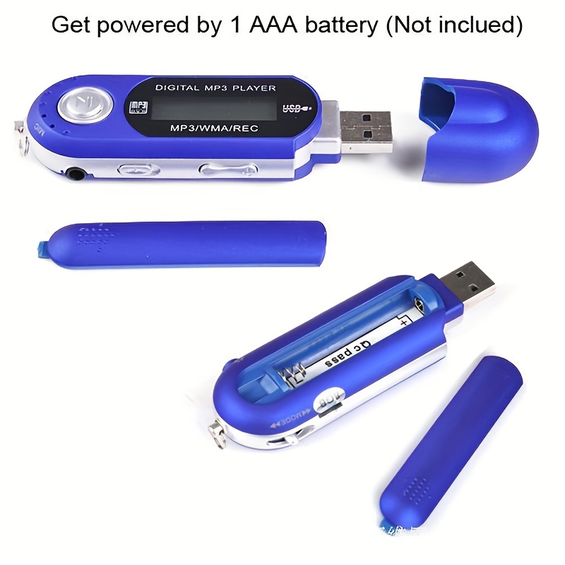 Máy Nghe Nhạc mp3 Di Động Với Thẻ Nhớ g Có Dây Cáp Tai Nghe zfoy