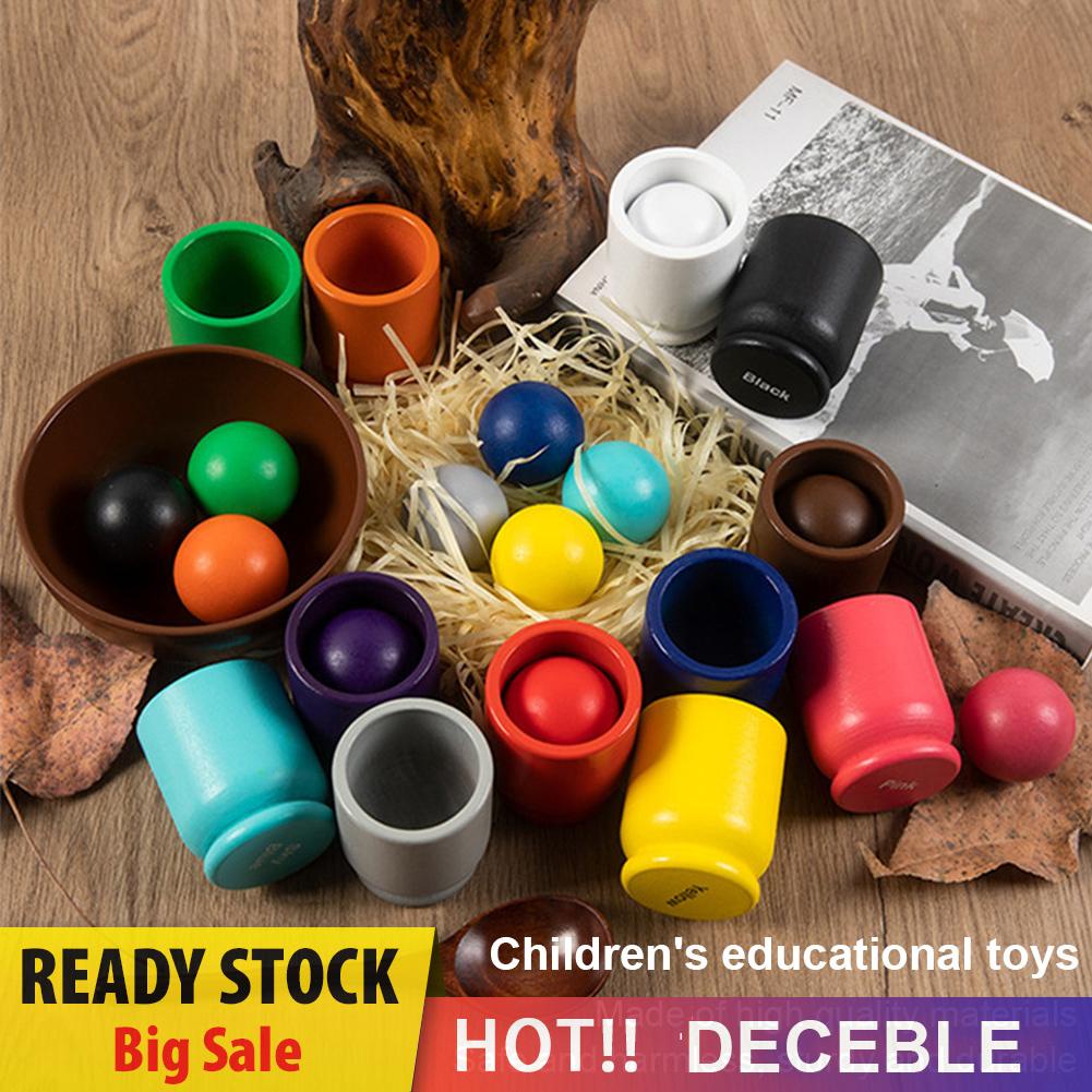 Đồ Chơi Bóng Cầu Vồng Tập Đếm Và Học Màu Sắc Dành Cho Trẻ Em