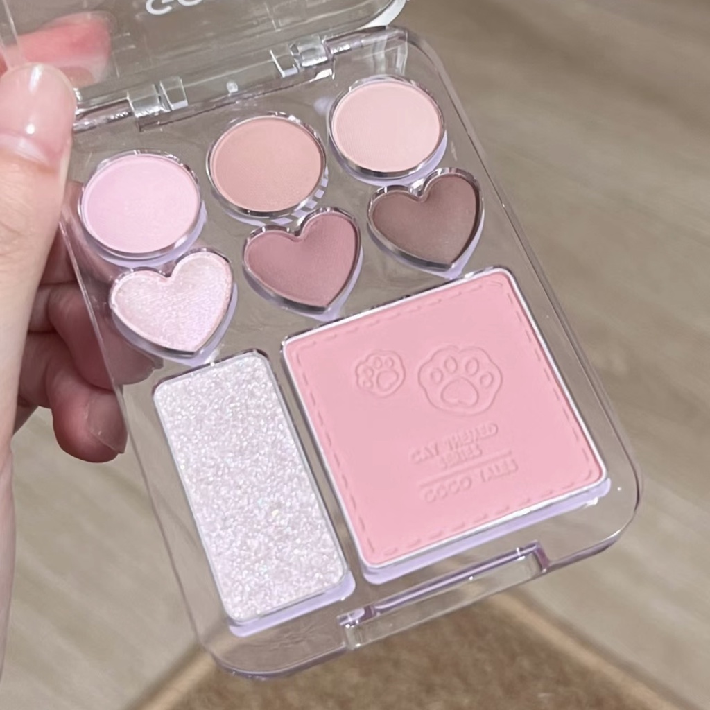 Bảng mắt má highlight đa năng GOGO TALES Stick Sweet Heart GT609