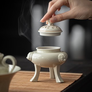 Đế Đốt Trầm Hương Bằng Gốm Phong Cách retro