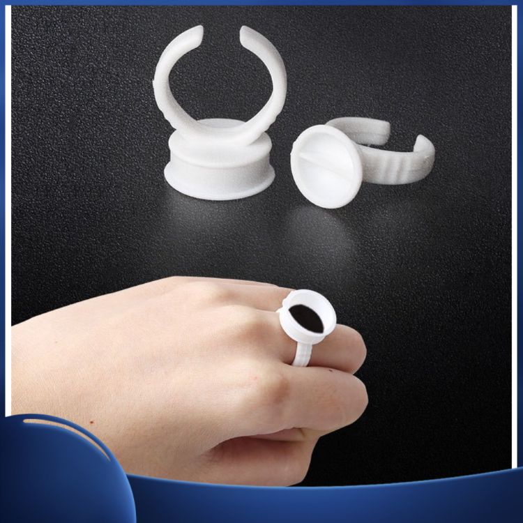 Nhẫn đựng mực phun xăm ,sáp điêu khắc ,keo nối mi