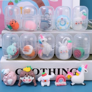 Đồ chơi trứng xoắn trong suốt sáng tạo / hộp mù trứng máy xoắn / trò chơi lễ hội cho trẻ em diy