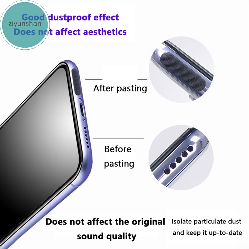 10 / 20 Miếng Dán Chống Bụi Cho Loa Điện Thoại ip samsung vn