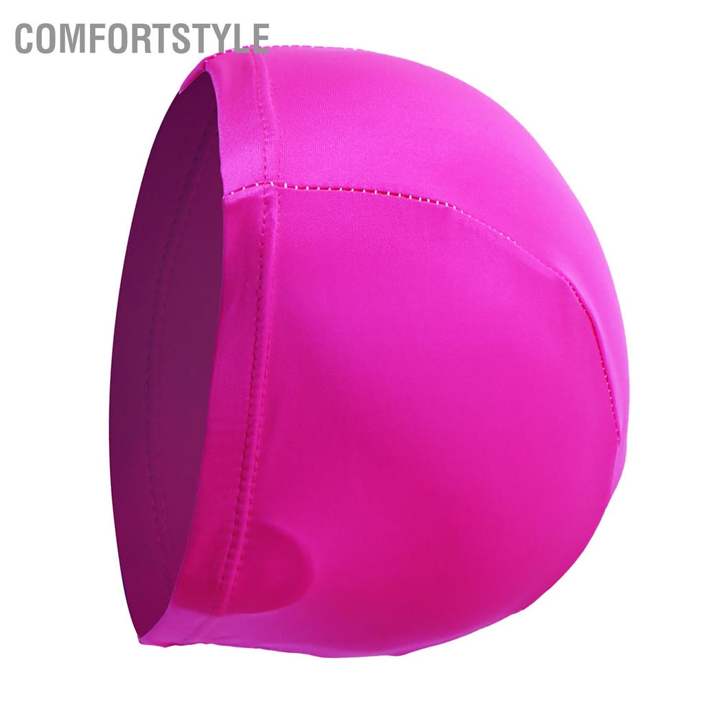 Comfortstyle Mũ Bơi Độ Đàn Hồi Cao Dày Bền Tắm Polyester Dành Cho Nữ